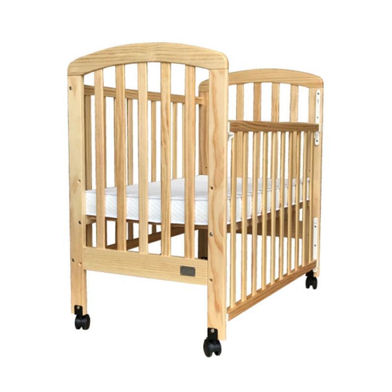 Baby Star Medi 嬰兒木床 包括3"床褥-原木色-Suchprice® 優價網