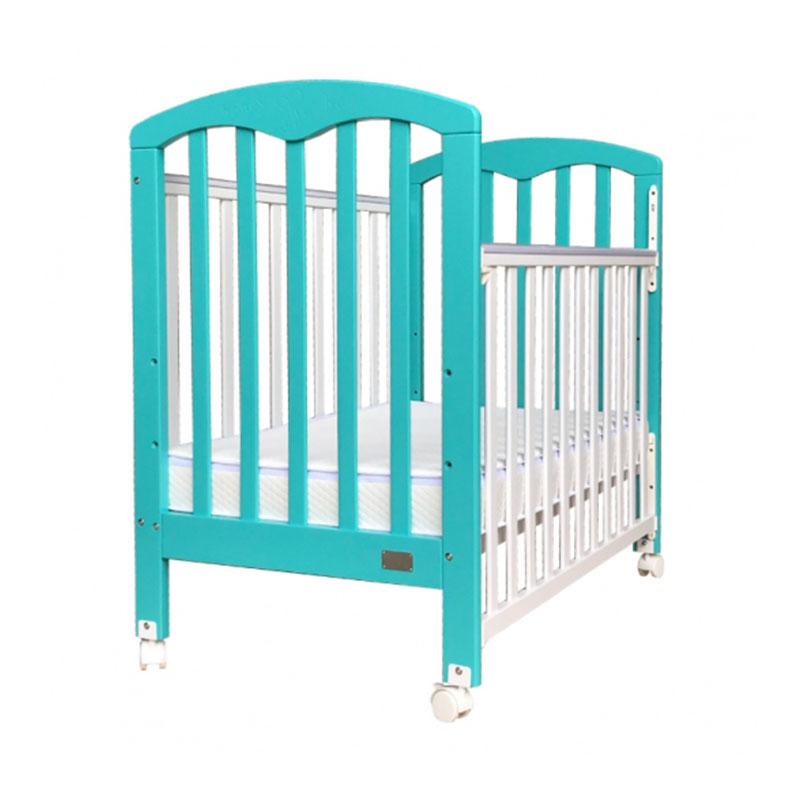 Baby Star Cozzi 嬰兒櫸木床 包括4"床褥-原木色-Suchprice® 優價網