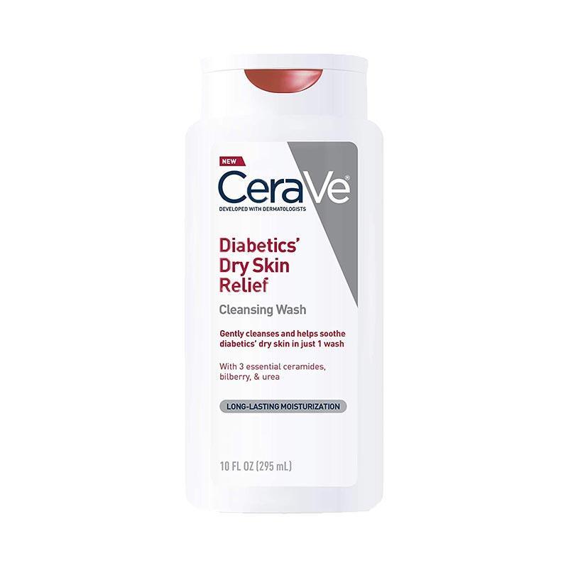 CeraVe Diabetics' Dry Skin Relief Cleansing Wash 295ml-Suchprice® 優價網