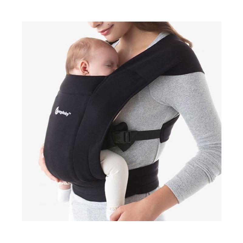 Ergobaby Embrace 環抱二式 初生嬰兒背帶-Pure Black-Suchprice® 優價網