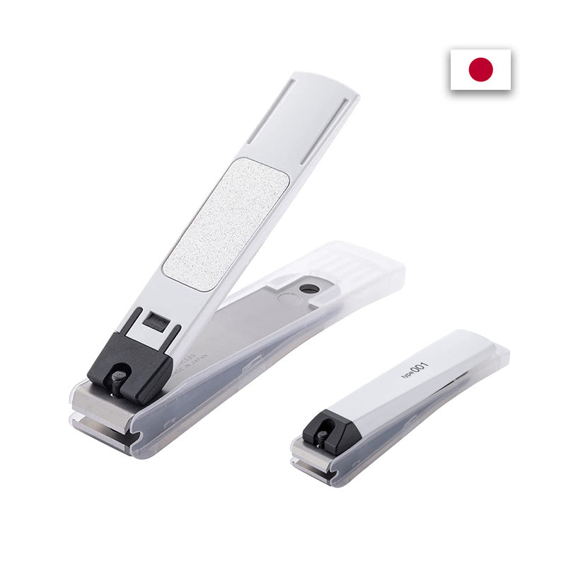 日本貝印 (日本製) Type001 不銹鋼抗菌指甲鉗 L 白色-Suchprice® 優價網