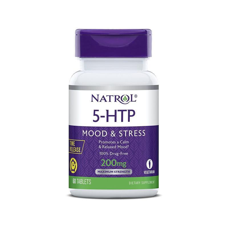 Natrol 5-HTP Extra Strength Mood & Stress 60 Tablets-Suchprice® 優價網