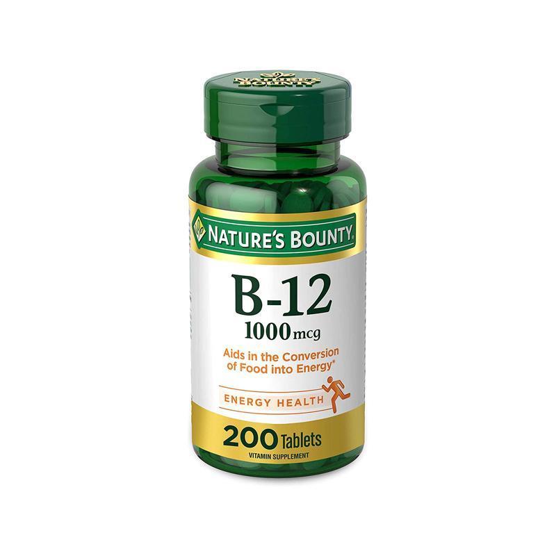 Nature's Bounty Vitamin B12 200 Tablets-Suchprice® 優價網