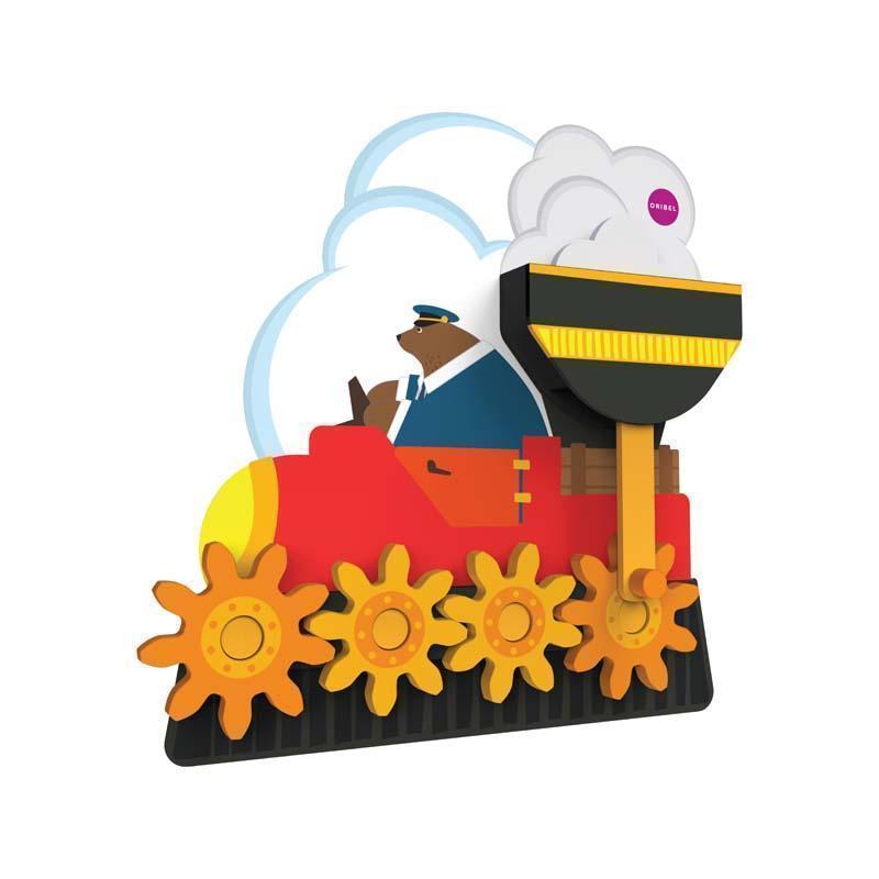 Oribel Vertiplay 創意牆貼玩具系列-音樂小火車-Suchprice® 優價網