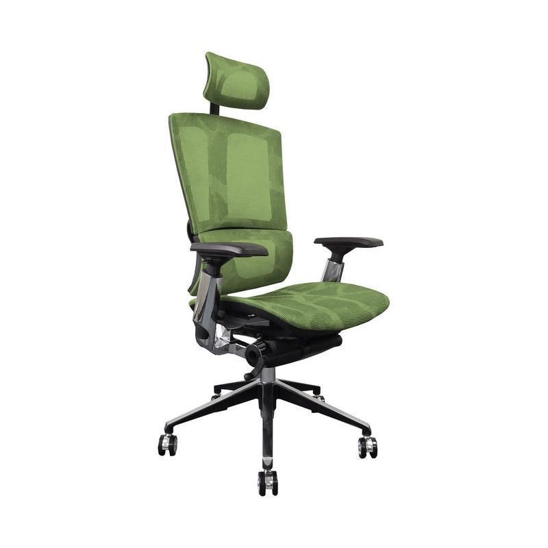 ProWork® B06A 人體工學辦公椅 電腦椅 鋁合金腳-灰色 Grey-自己裝(紙箱包裝)-Suchprice® 優價網