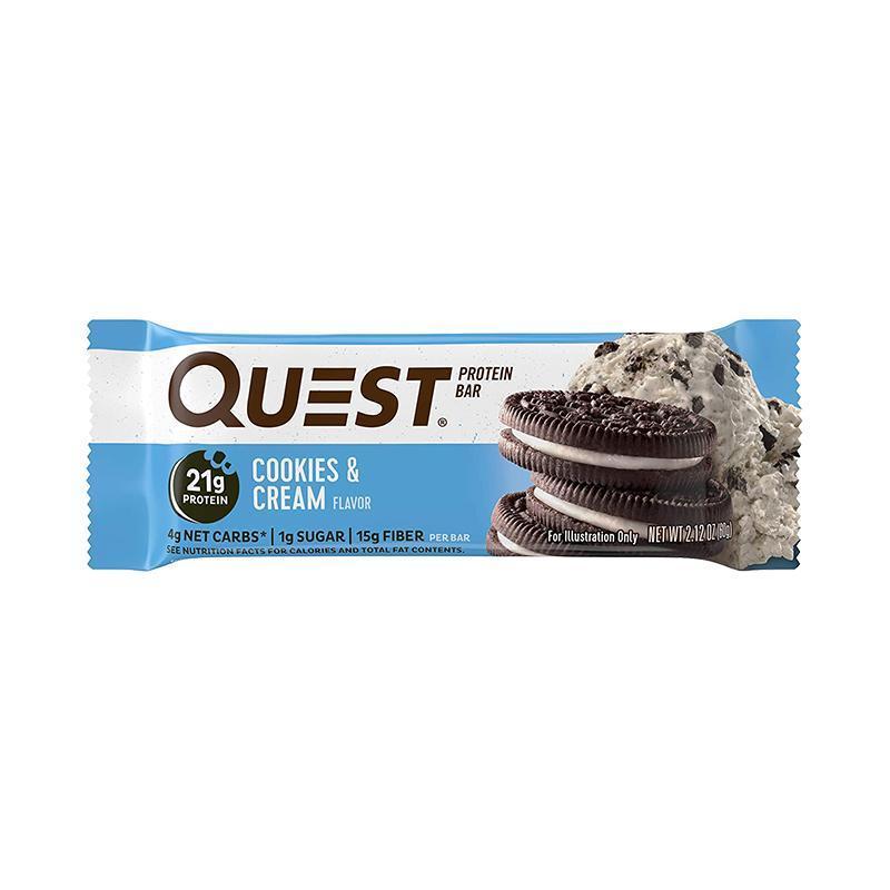 Quest Nutrition Protein Bar-Cookies & Cream-1條-Suchprice® 優價網