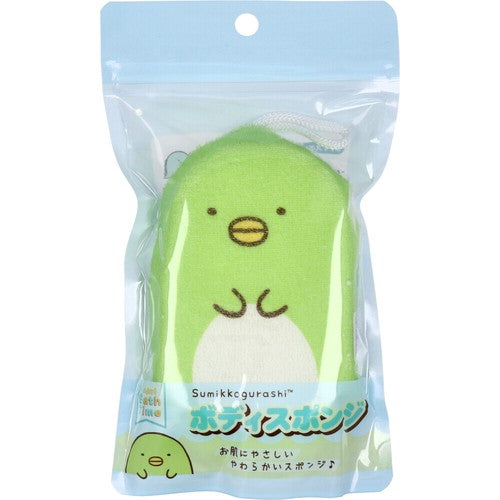 Sumikko Gurashi 角落生物沐浴海綿-企鵝 (綠色)-Suchprice® 優價網