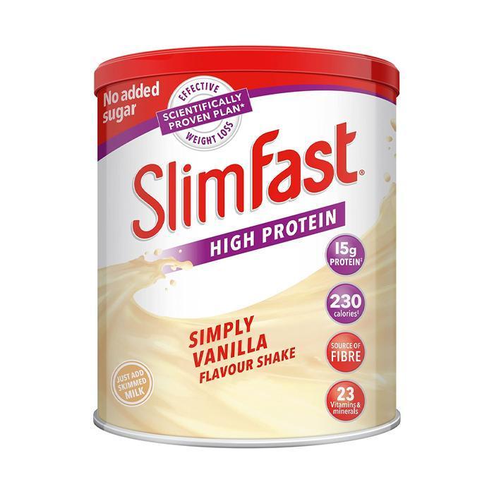SlimFast High Protein Meal Replacement Powder Shakes-438g-Simply Vanilla-Suchprice® 優價網