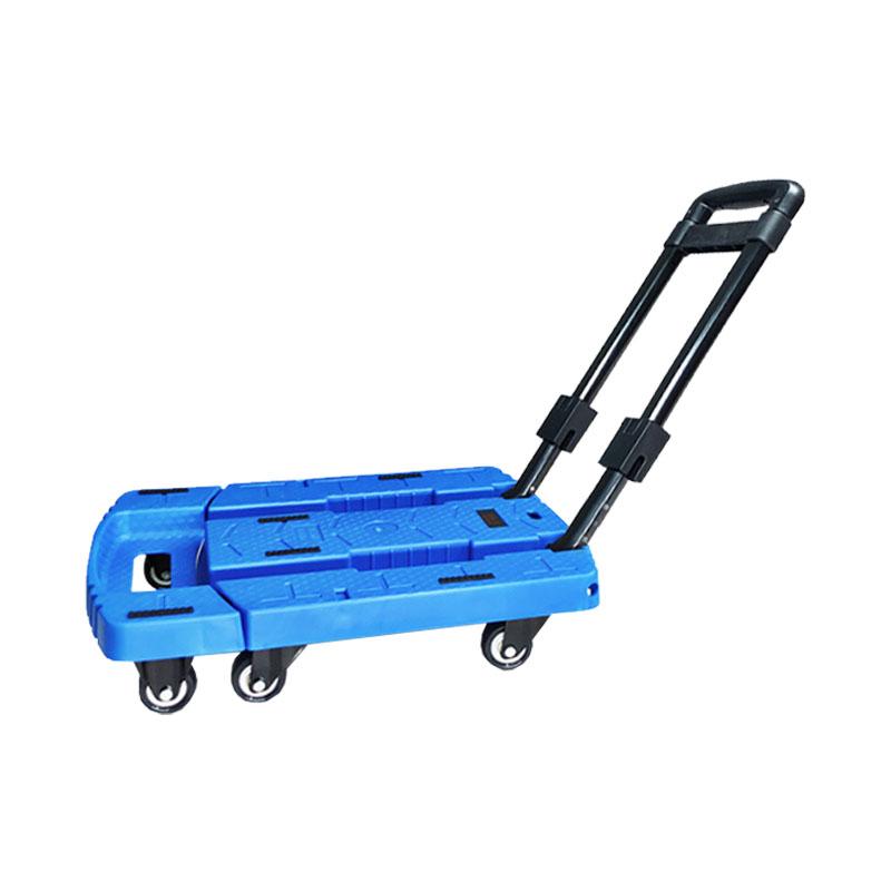 Suchprice® 優價網 加長折疊便攜兩用手拉車 板車 藍色-Suchprice® 優價網