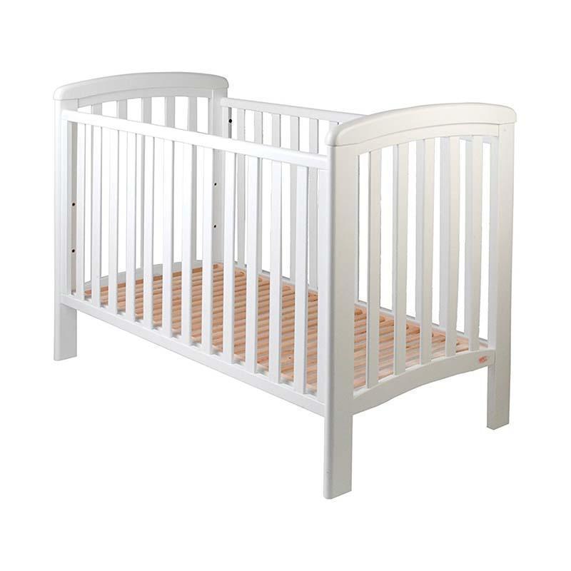 TROLL Nicole Mini 北歐實木嬰兒床 歐洲製造-白色 White-淨床架-Suchprice® 優價網
