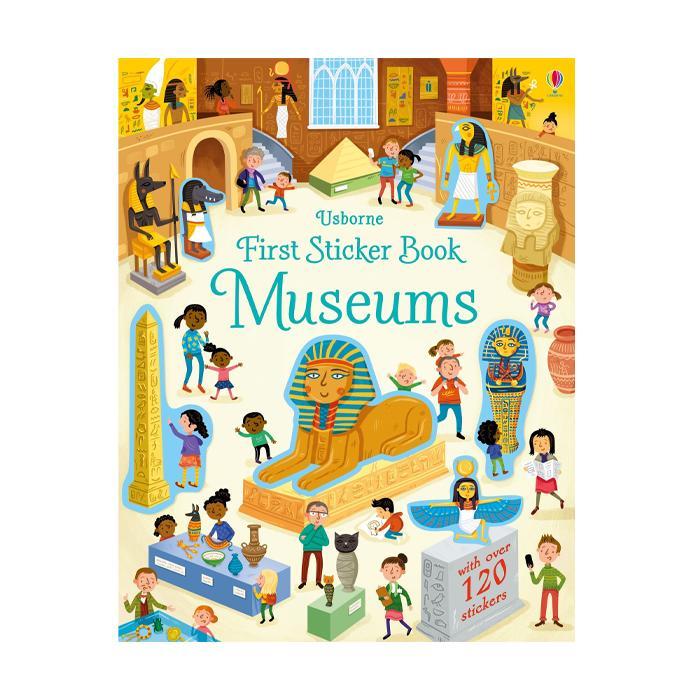 Usborne First Sticker Book Museums-Suchprice® 優價網